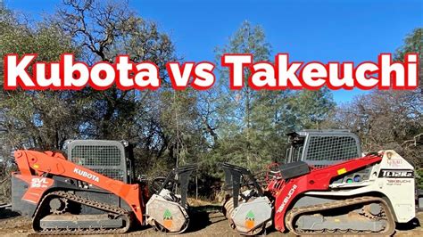 takeuchi skid steer vs|takeuchi vs kubota skid steer.